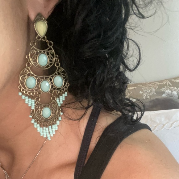 Free People Chandelier Style Earrings - Picture 4 of 6